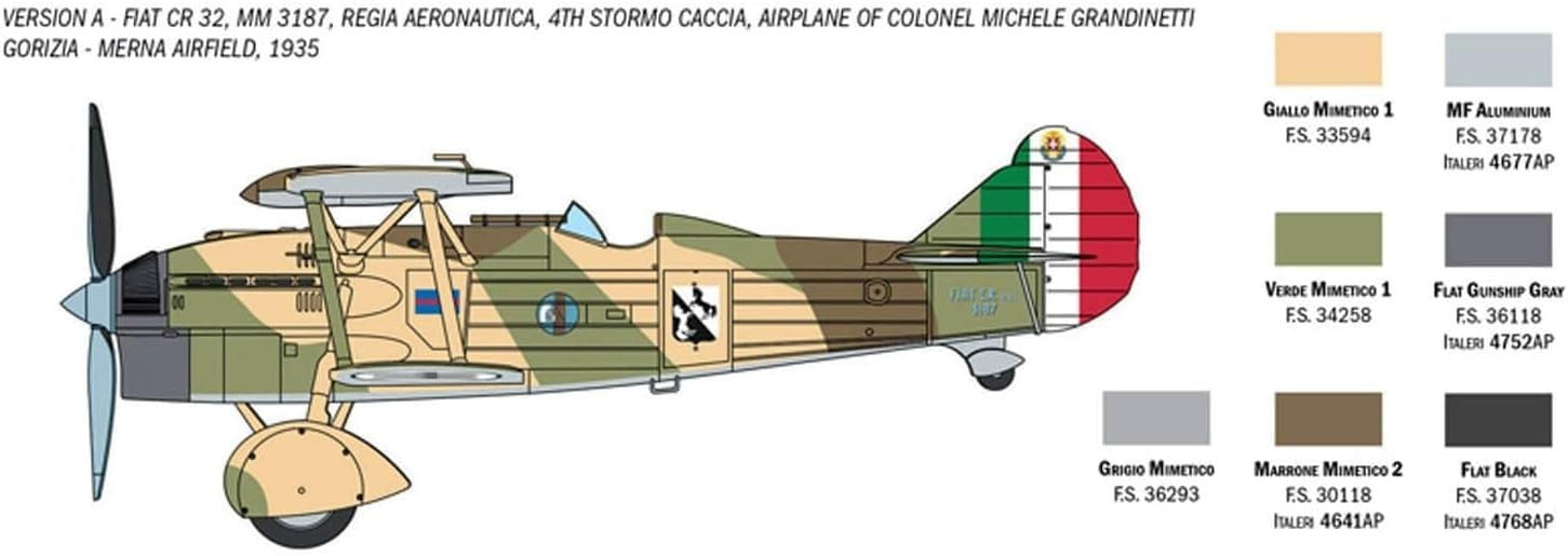 1:72 Scale Plastic CR 32 Arrow Military Model Kit – Detailed DIY Assembly Set
