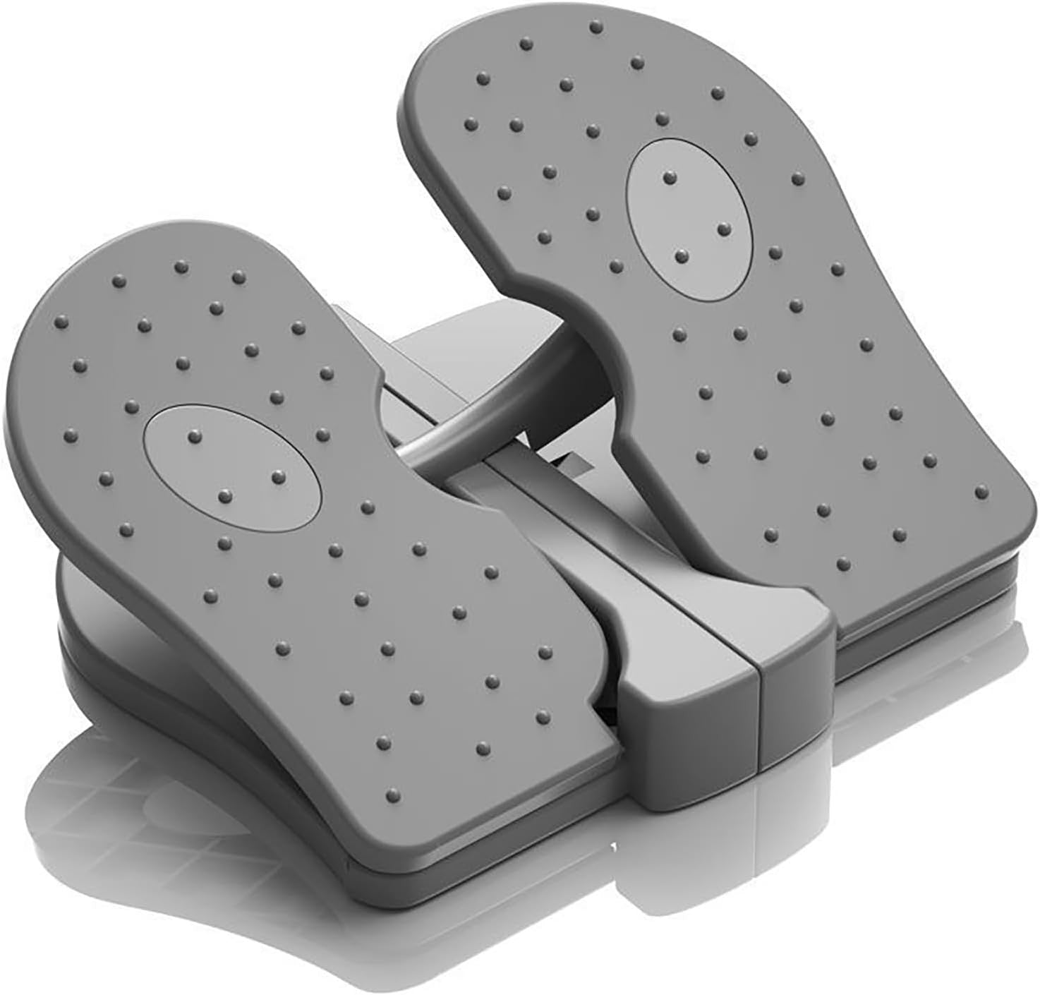 Under Desk Mini Stepper Pedal Exerciser Folding Non Slip Foot Leg Trainer