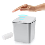 6L Touchless Mini Trash Can | Automatic Sensor Bin Grey 1.5 Gal