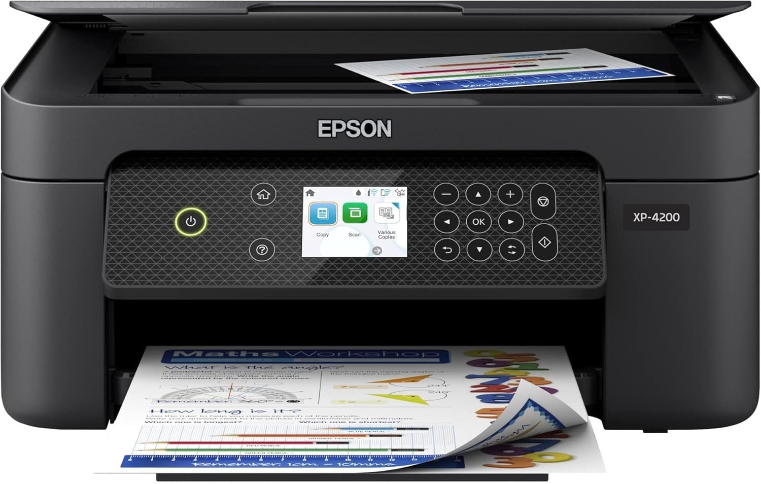 Home XP-4200 Wireless Colour All-in-One Printer Black | Scan Copy