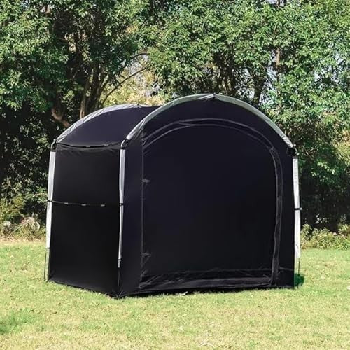 Portable Bike Storage Shed Tent Waterproof for 2-4 Bikes Outdoor