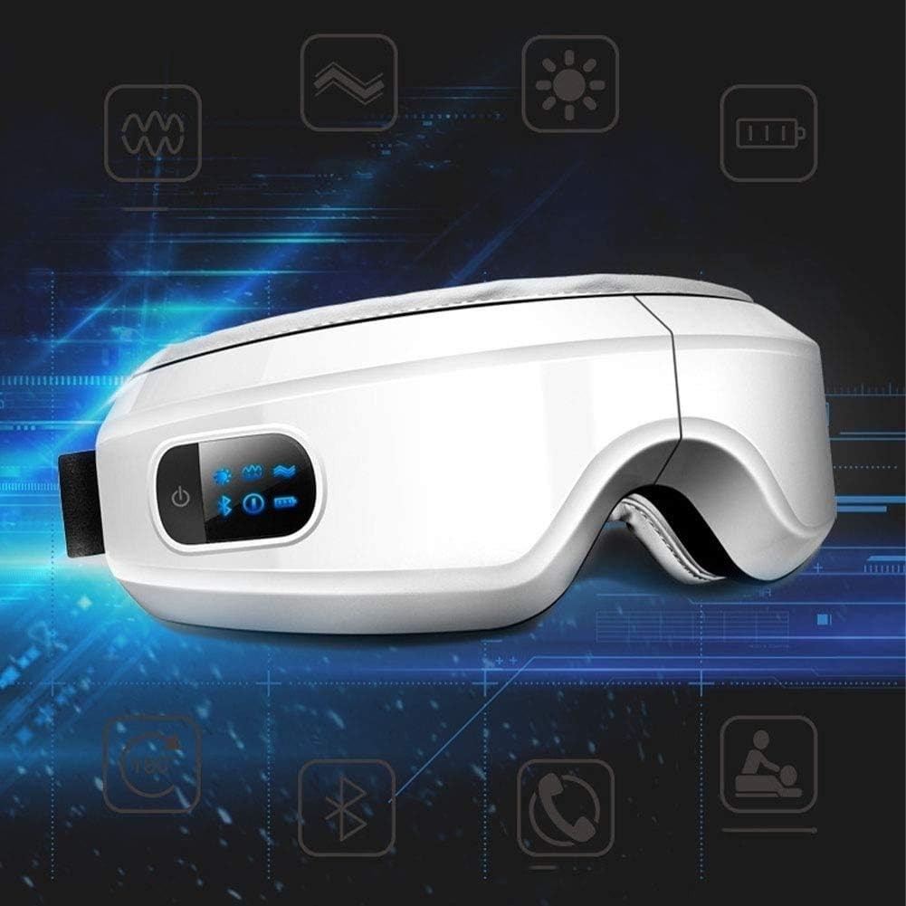 Heated Eye Massager Compression Bluetooth Foldable Sleep Mask