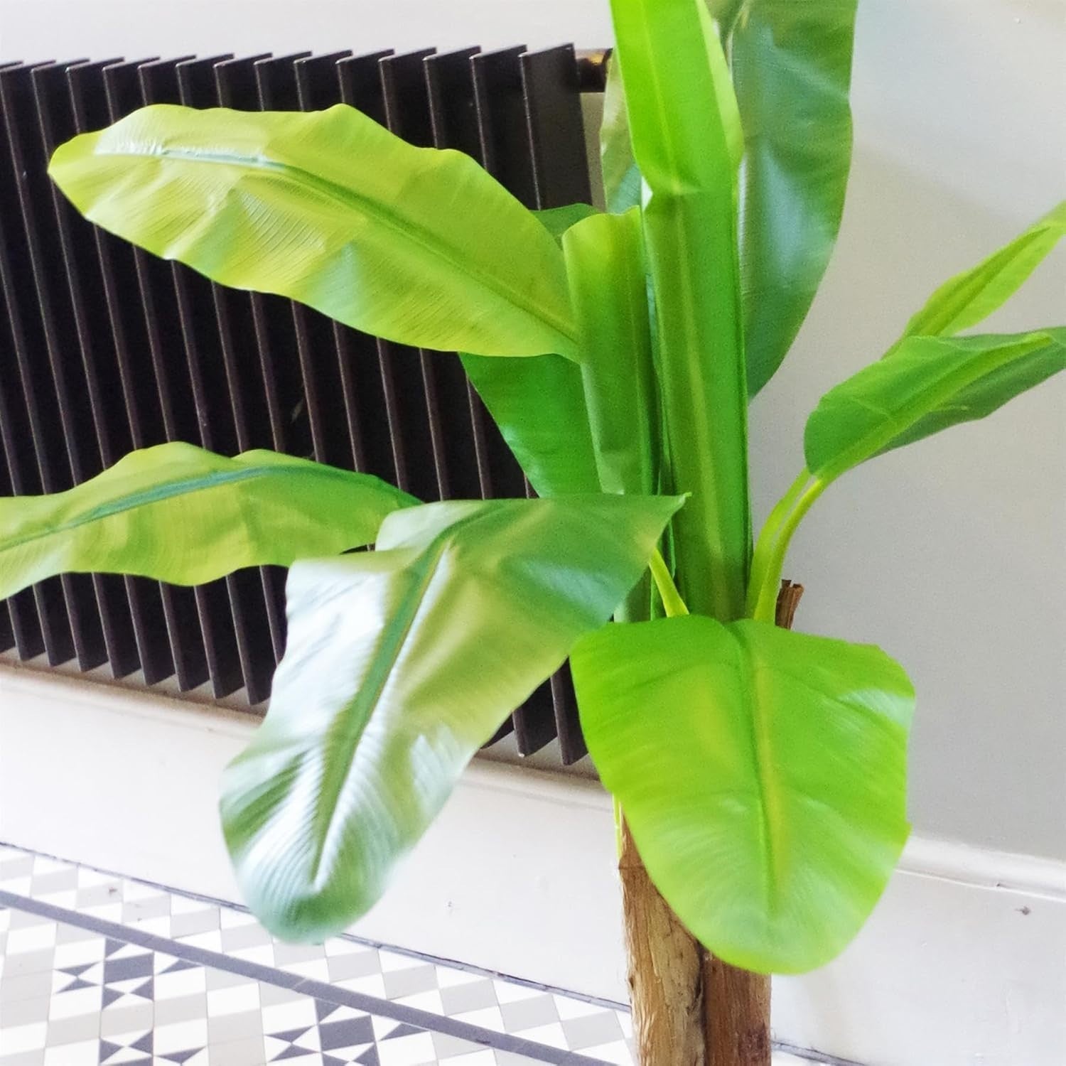 120cm Large Artificial Banana Palm Tree Indoor Tropical Decor Plant Home Garden