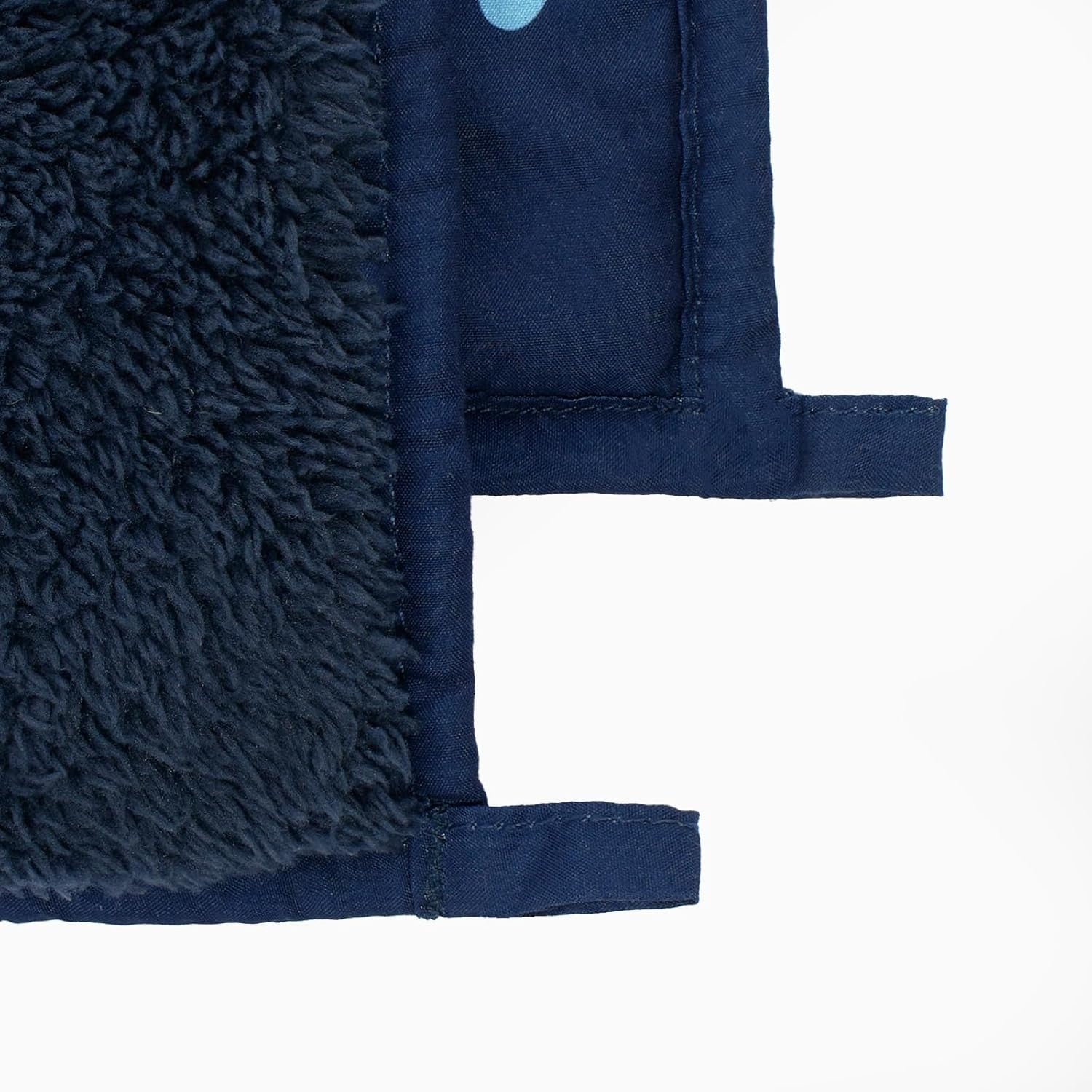 3kg Weighted Blanket 100x150cm Navy Blue Space Teddy Fleece Sleep Aid