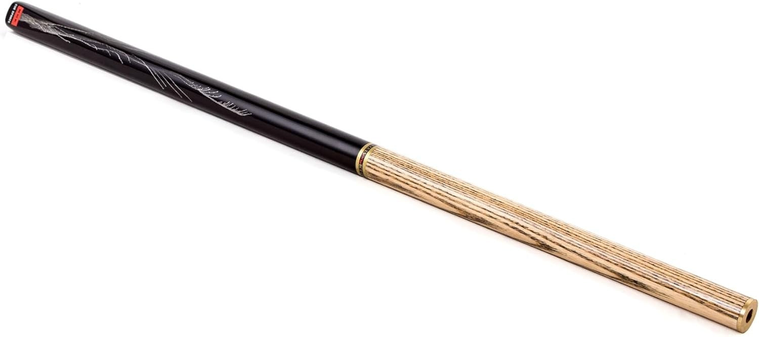 Ash Snooker Pool Cue 57" Centre Joint 9.5mm Tip Soft Case