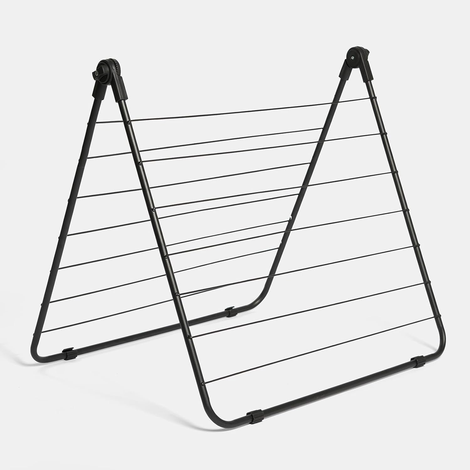 Over Bath Clothes Airer Folding Drying Rack Adjustable Indoor Laundry 14 Bars