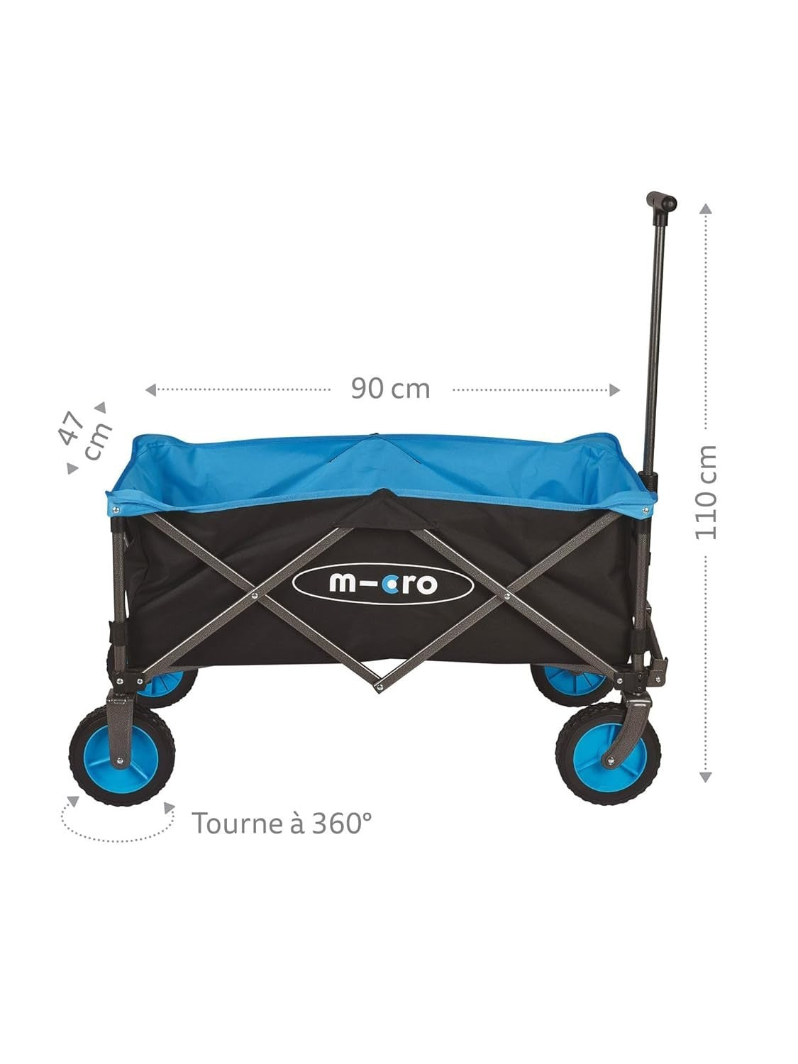 All-Terrain Folding Family Wagon Trolley | Camping Festival Storage