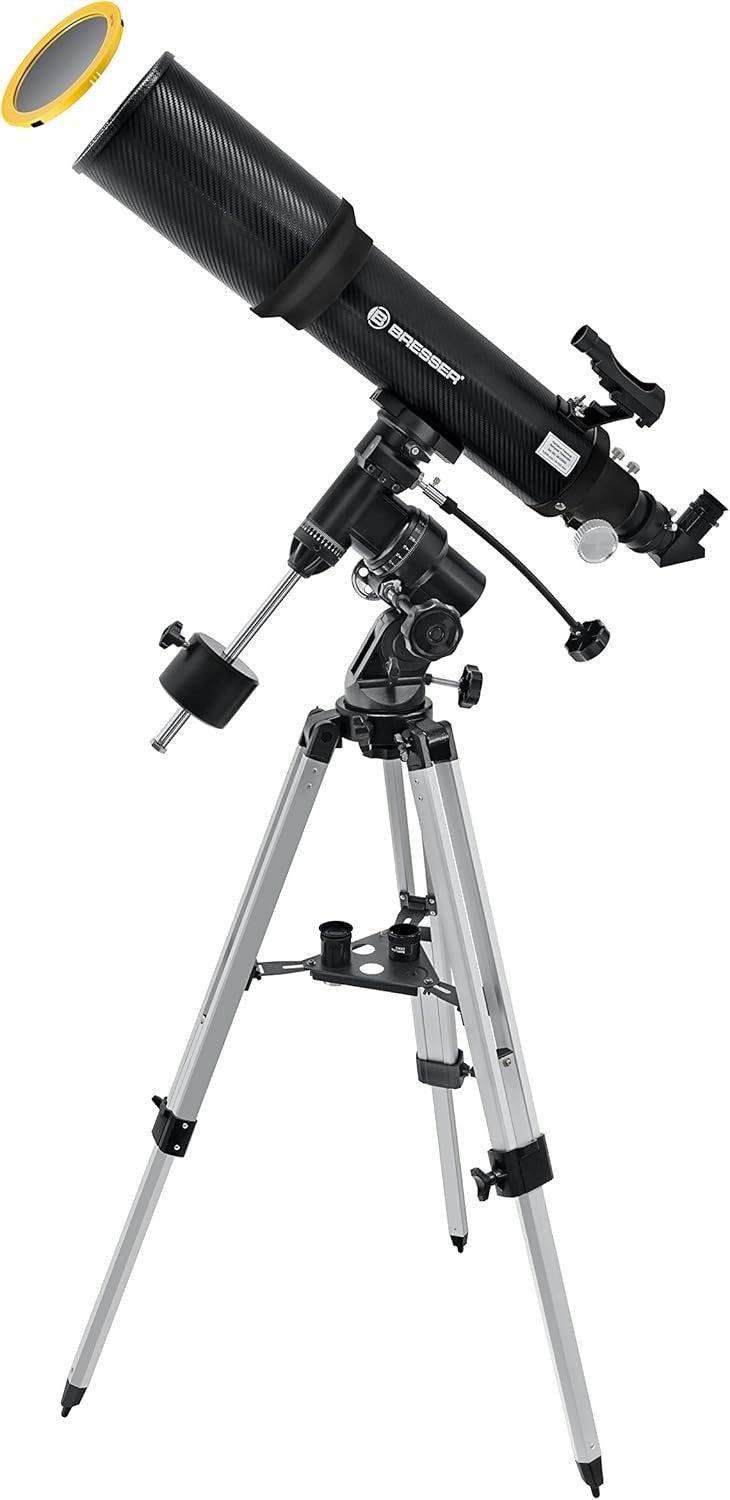 102mm f/6 Refractor Telescope with EQ3 Mount Tripod Wide Field Setup