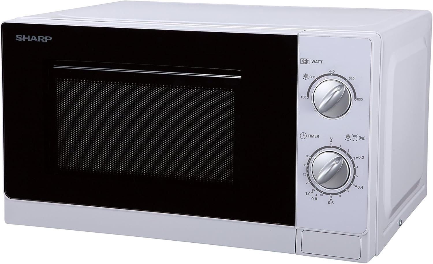 20L Solo Microwave 800W Countertop 6 Power Levels White