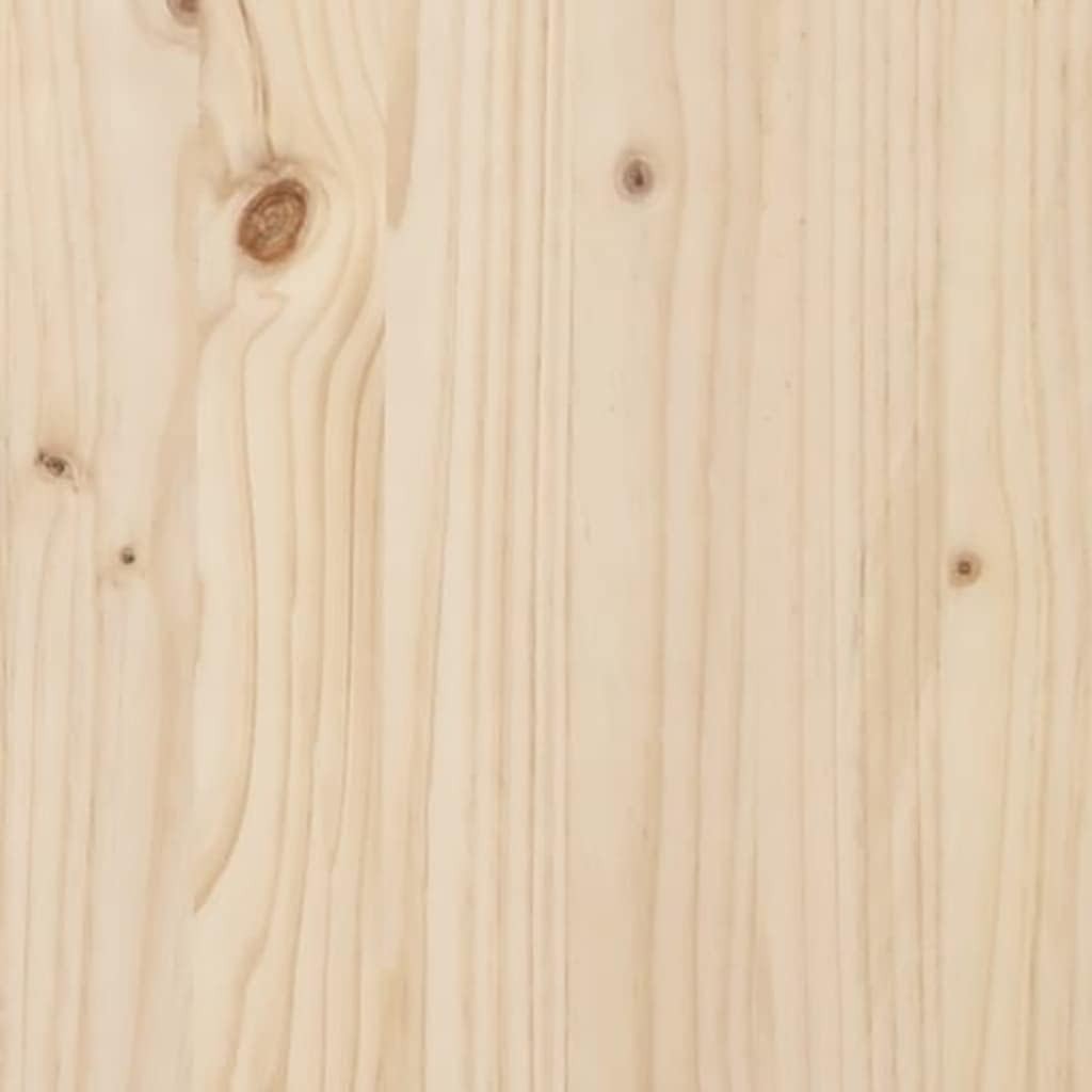 Natural Solid Pine Radiator Cover 79.5x19x84cm – Modern Slatted Heater Cabinet