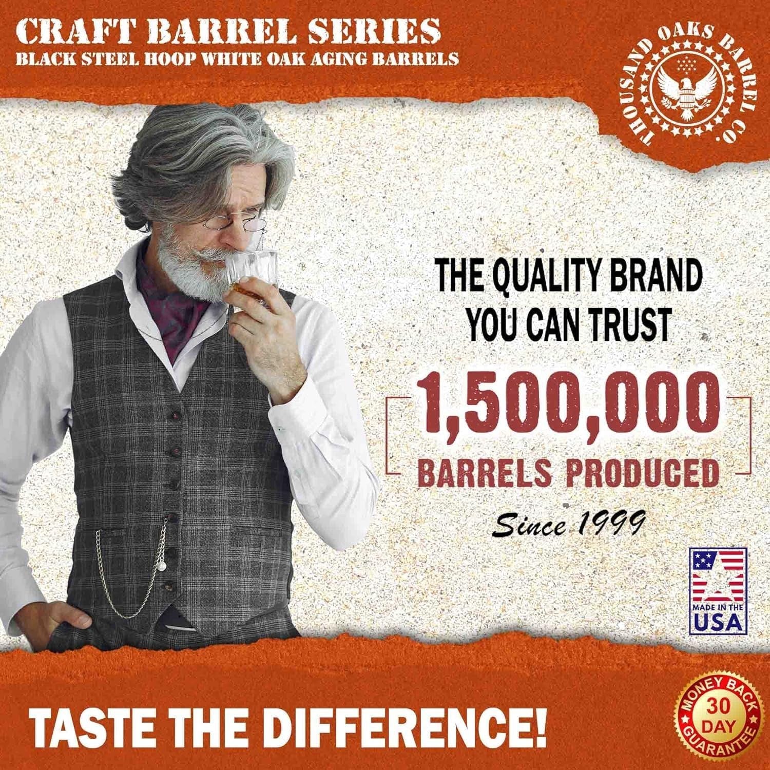 1L Oak Aging Barrel with Stand & Spigot | Mini Whiskey Rum Wine Decanter Gift