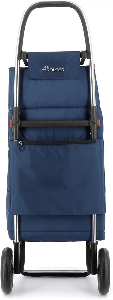 Foldable 2-Wheel Aluminium Shopping Trolley | Large Capacity Cart