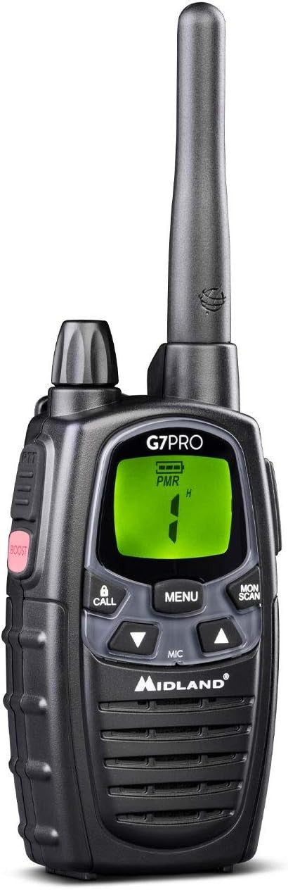 Twin Pack Walkie Talkies 10km Long Range PMR446 85 Channel Rechargeable