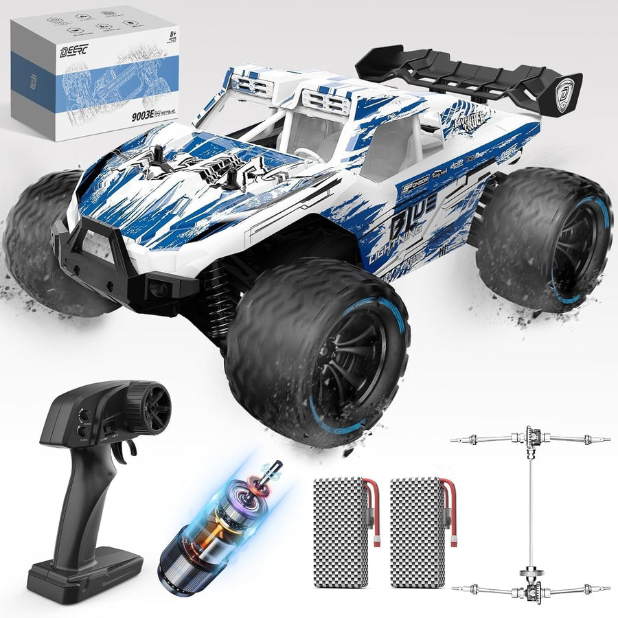 High-Speed 1:14 4WD RC Monster Truck 40KPH Off-Road Car Kids Adults