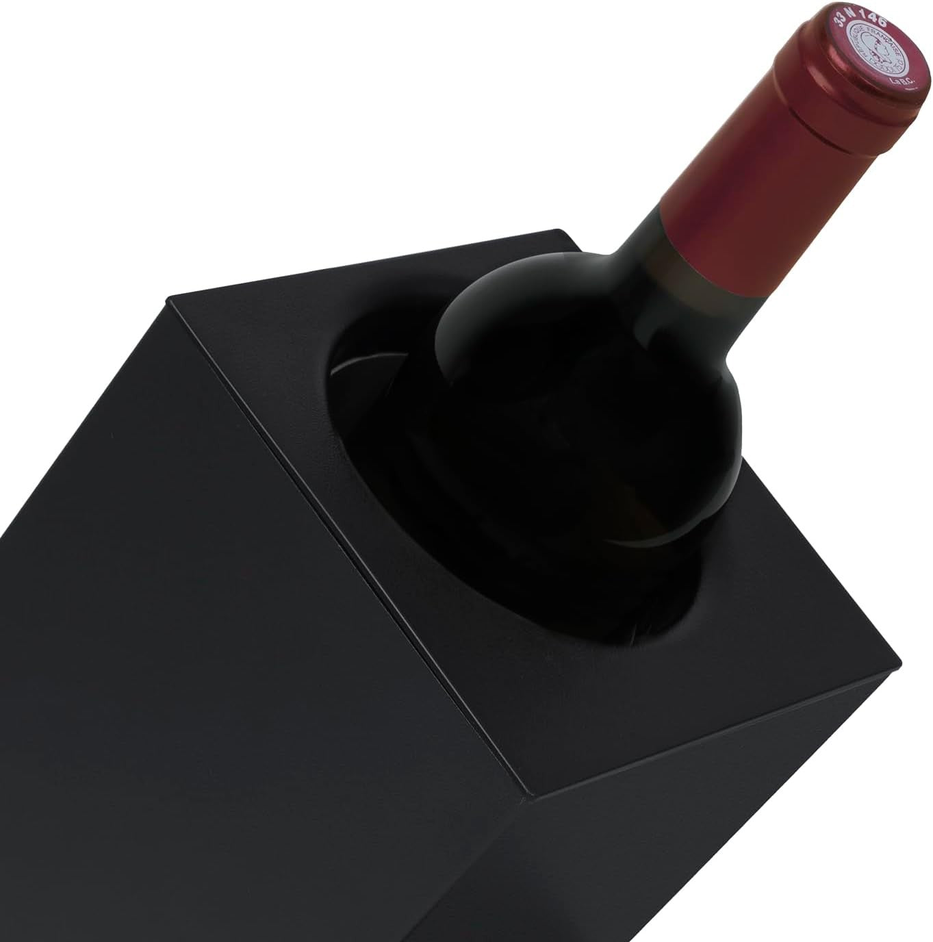 Electric Wine Chiller Single Bottle Silent Cooler Touch Control 5–18°C