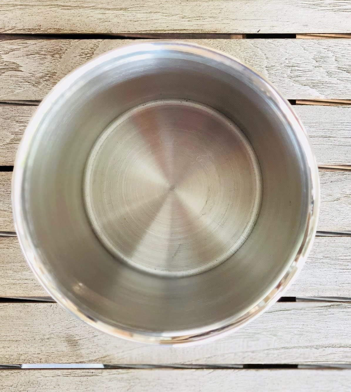 Wine Bottle Chiller Stainless Steel Double Wall Hammered Finish Cooler
