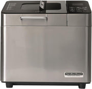 Bread Maker Machine 18 Programs Timer 3 Loaf Sizes Crust Control 600W Silver