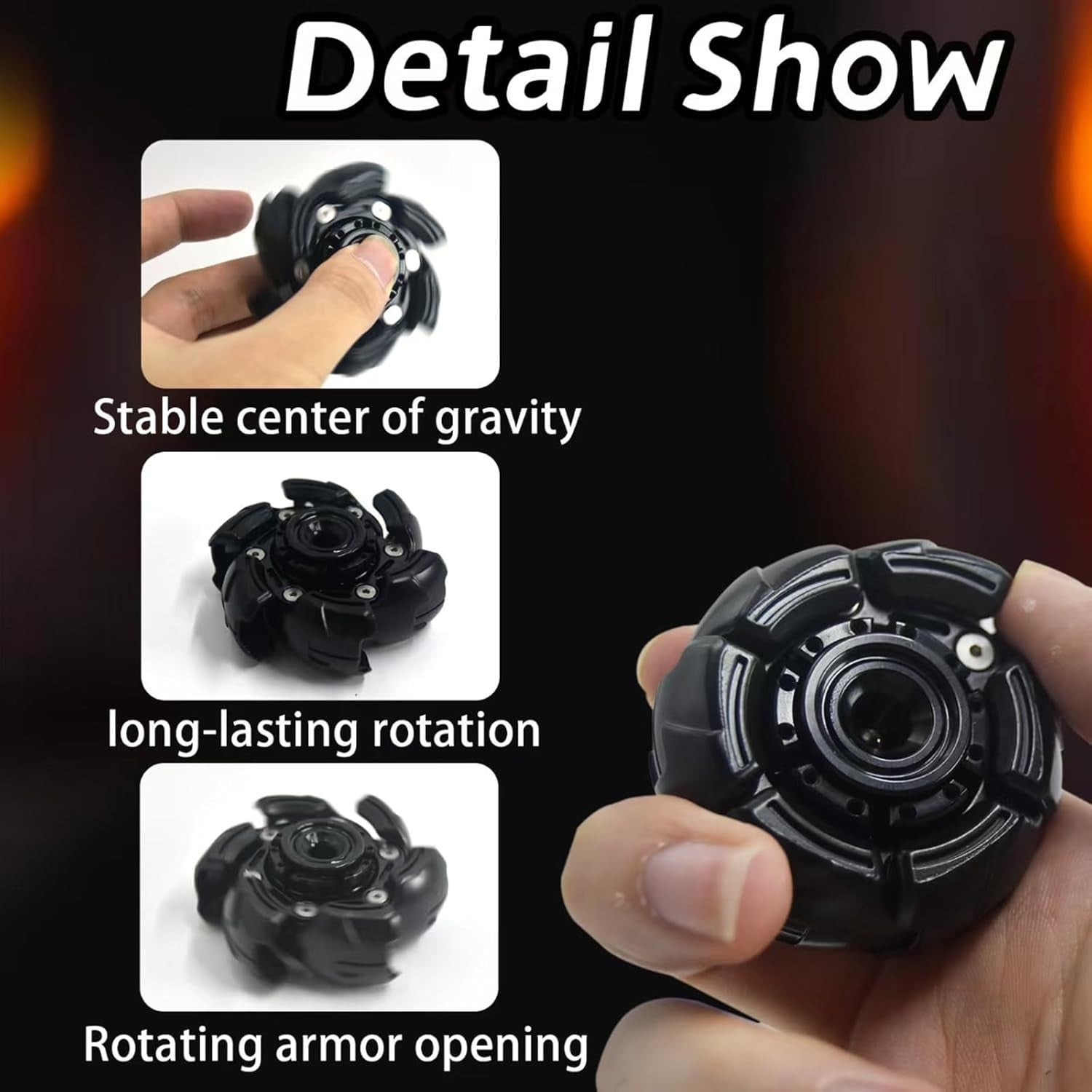Metal EDC Fidget Slider Stress Relief ADHD Pocket Click Toy Adults