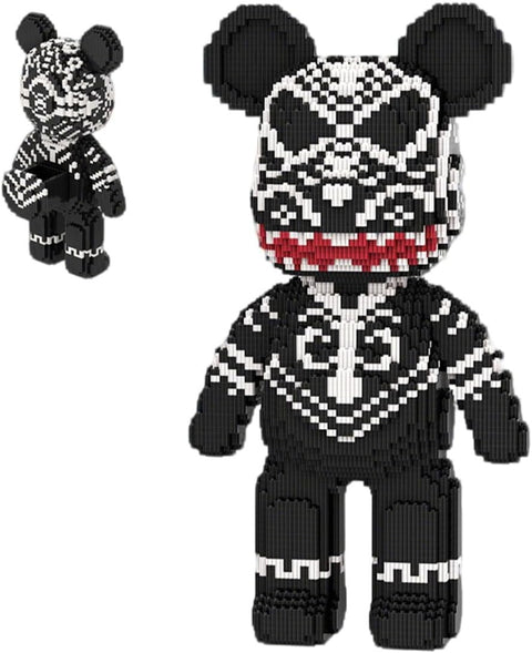 Black Totem Bear Building Blocks Set 7220pcs | Creative DIY Toy for Kids