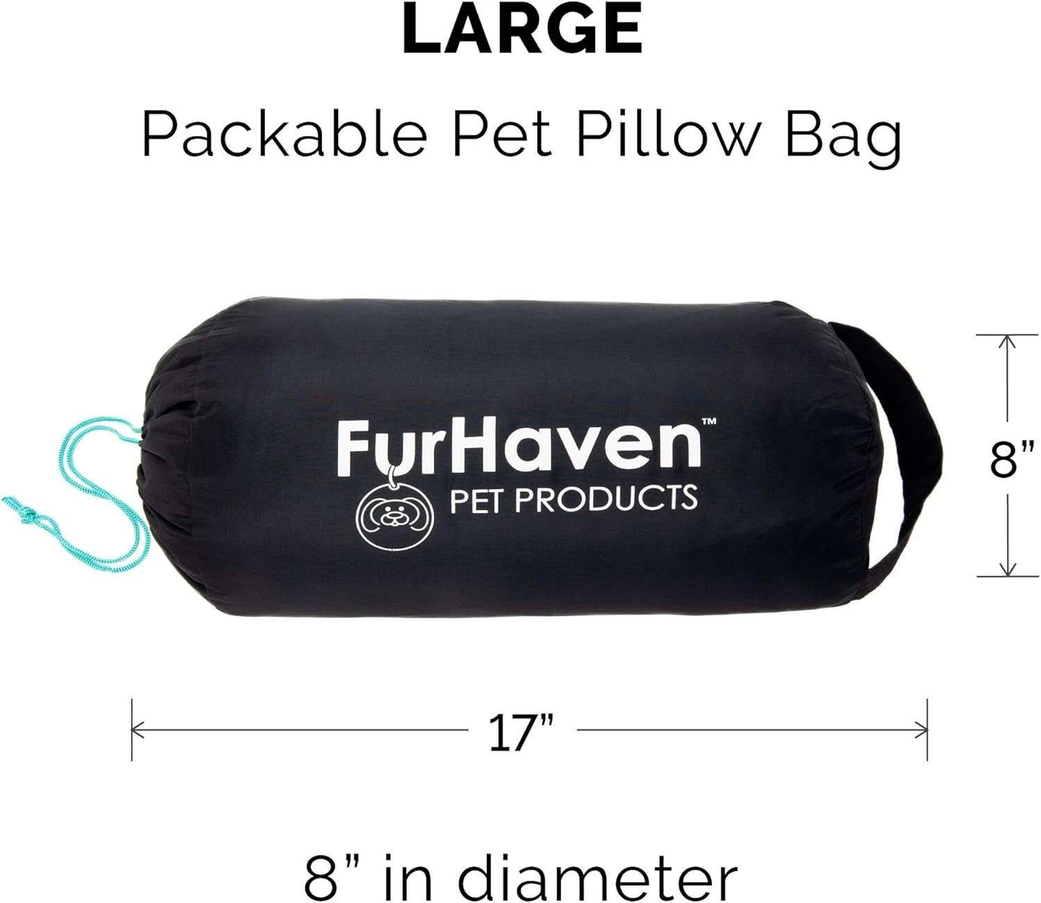 Large Travel Dog Bed 39x27in Washable Camping Mat