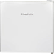 43L Tabletop Mini Fridge Compact White Small Refrigerator with Ice Box
