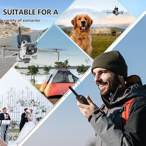 STARTRC Drone Mini Megaphone Loudspeaker for DJI Air 3S Mini 4 Pro Mini 3 Pro