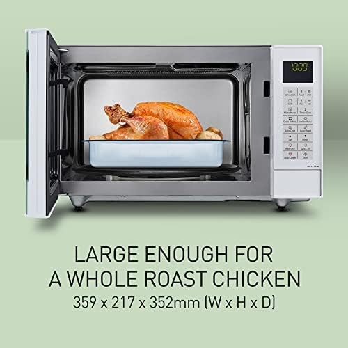 27L Slimline 1000W Combination Microwave with Inverter & Quartz Grill
