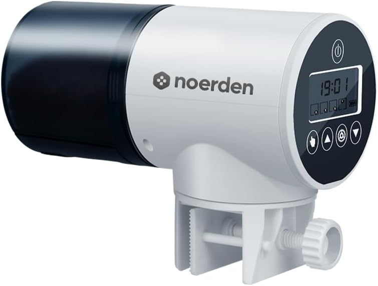 Automatic Fish Feeder Digital Timer Aquarium Food Dispenser 200ml Tank