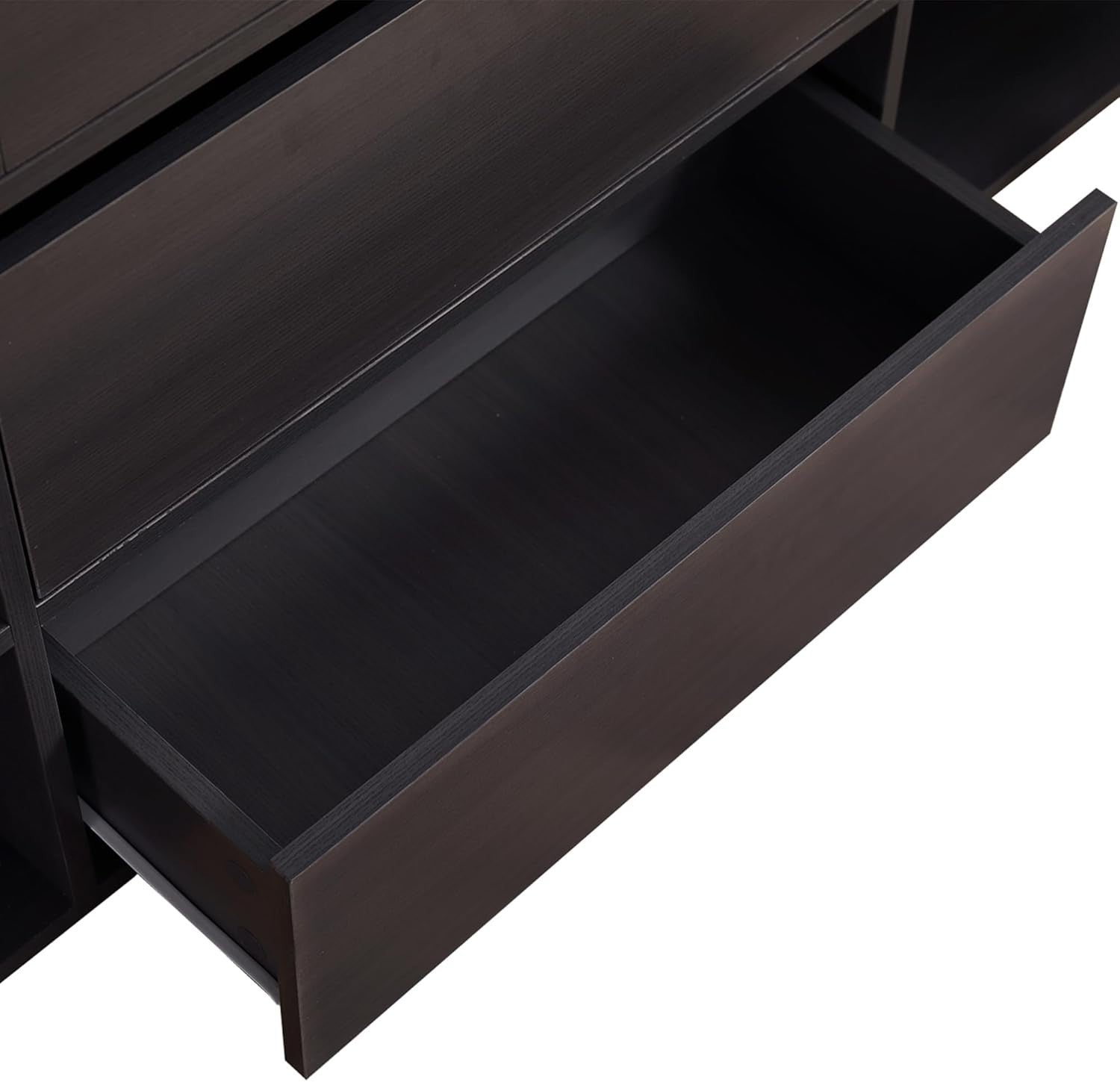 Kids Single Bed with Storage Drawers & Shelves, Space Saving 3FT Frame