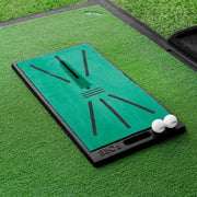 Golf Divot Board Swing Path Trainer Mat 34x66cm Non Slip Base