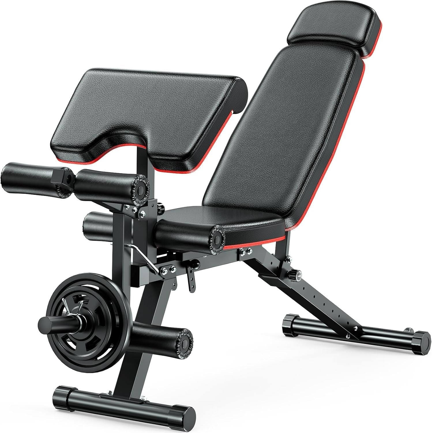 All-In-One Adjustable Workout Bench 800lb Incline Decline Home Gym