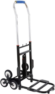 6 Wheel Stair Climbing Hand Truck Folding Trolley Heavy Duty Cart