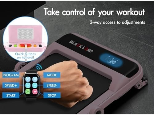 Under Desk Walking Treadmill 3.2HP 2-Level Incline LED Display Bluetooth