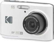 16MP Compact Digital Camera 4X Optical Zoom HD Video LCD Stabilization