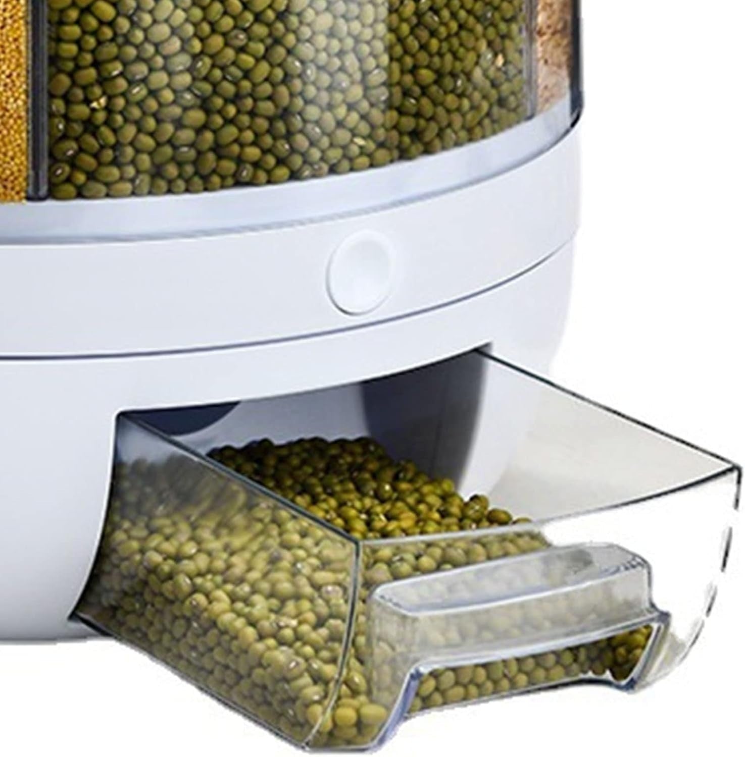 360° Rotating Grain Dispenser Airtight Rice Storage Big