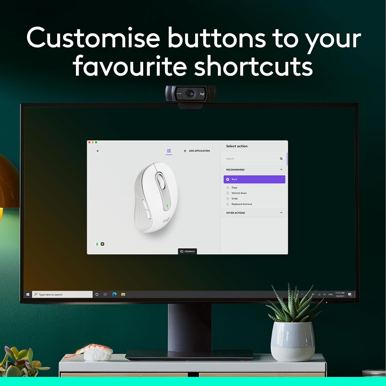 Silent Bluetooth Wireless Mouse Ergonomic Comfort Fit Small Medium Hands