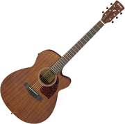 Electro Acoustic Guitar Cutaway Grand Concert Mahogany Natural