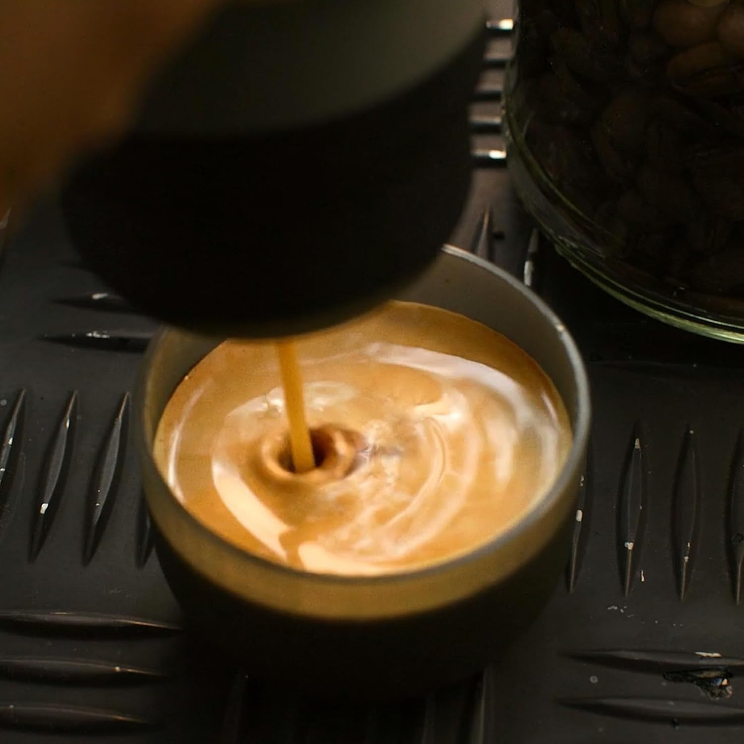 Portable Espresso Maker 18 Bar Manual Coffee Machine Travel Compact Lightweight