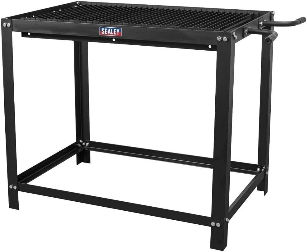 Plasma Cutting Table Workbench Steel 113kg Capacity with Replaceable Slats