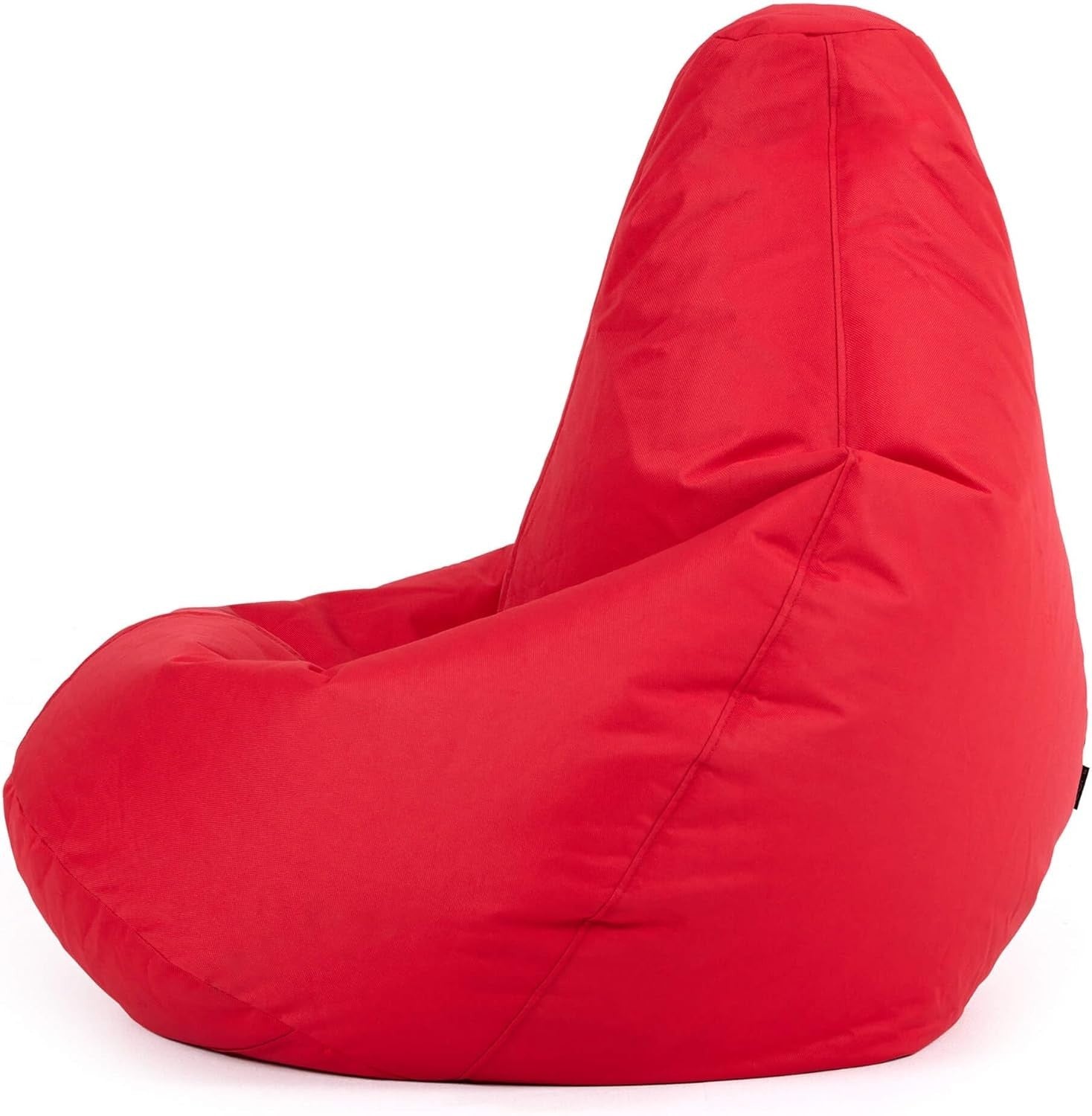 Kids Outdoor Bean Bag Chair Waterproof Gaming Seat – Red Indoor Use