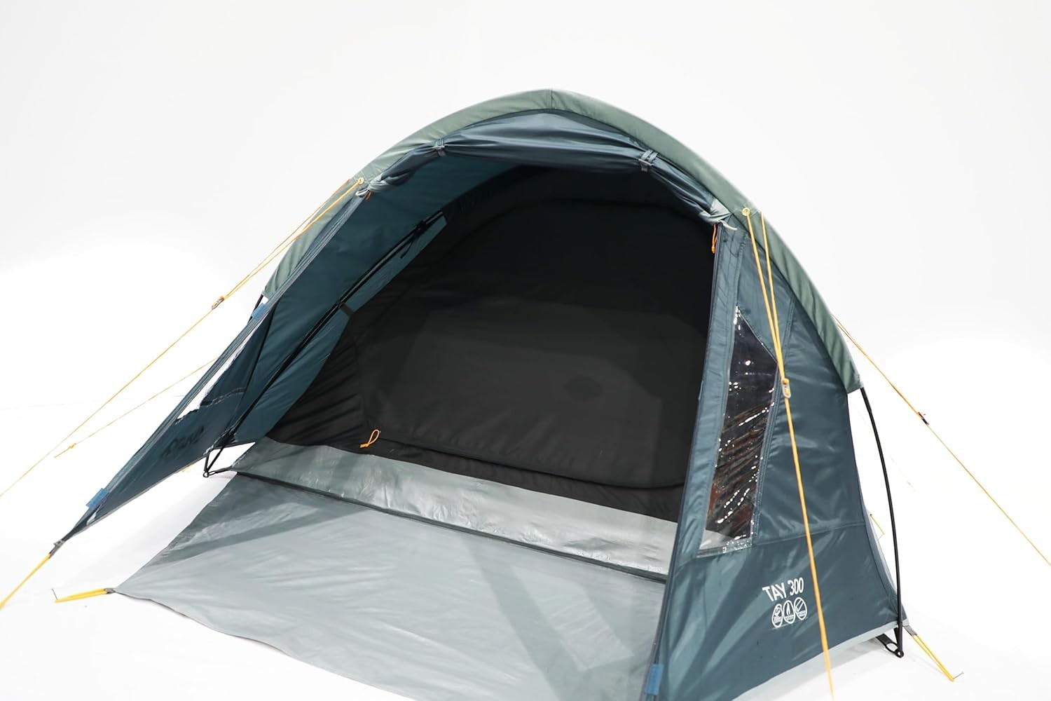 3 Person Dome Camping Tent 3000mm Waterproof Porch Dark Bedroom