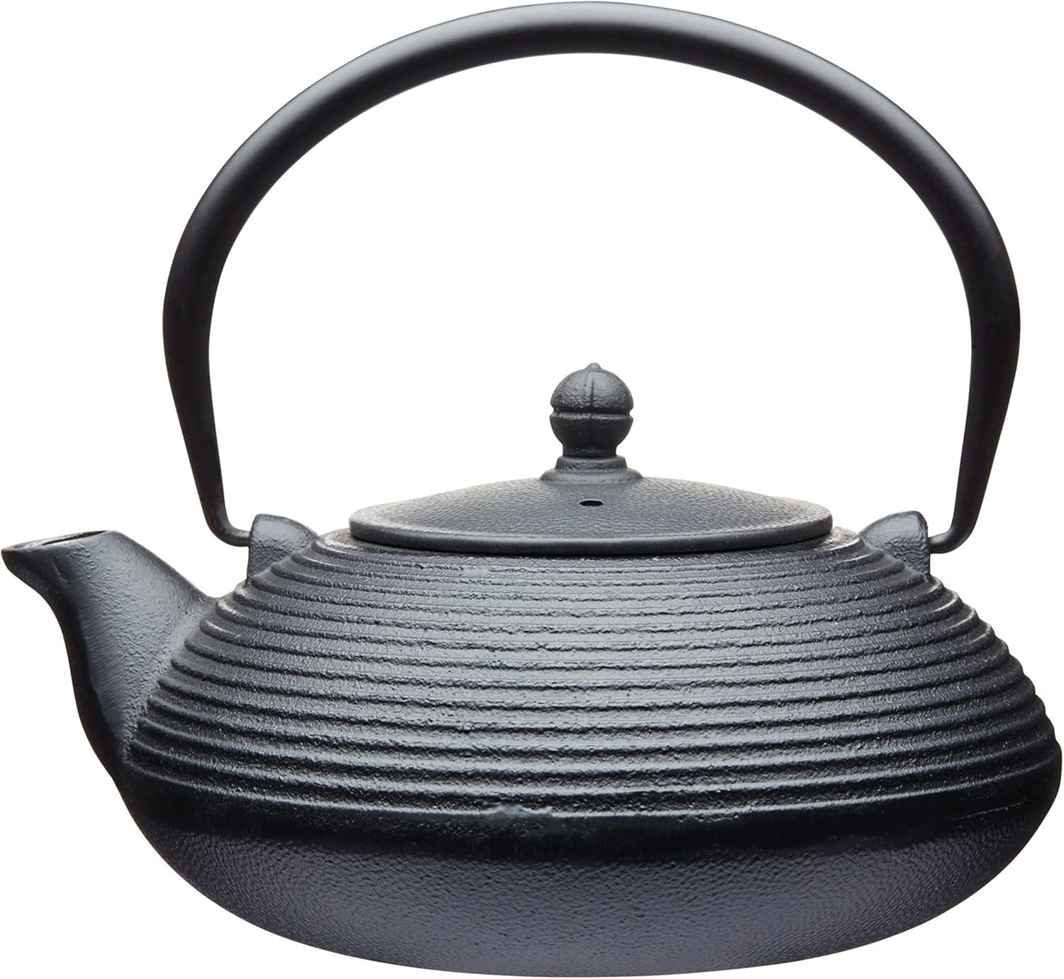 Japanese Cast Iron Teapot 900ml Tetsubin Tea Pot Infuser Black 5 Cup