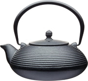 Japanese Cast Iron Teapot 900ml Tetsubin Tea Pot Infuser Black 5 Cup