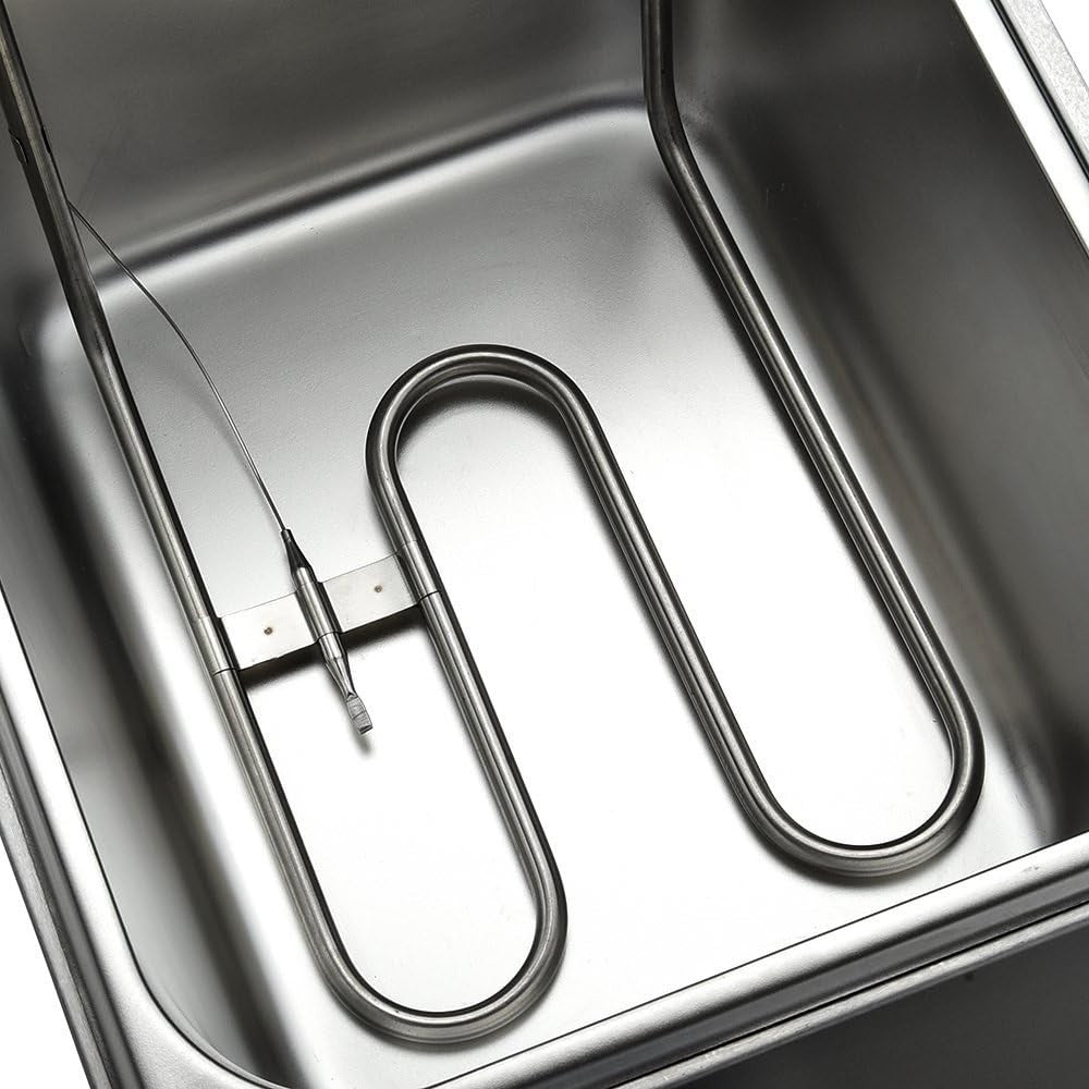 20L Double Deep Fat Fryer 5000W Commercial Stainless Steel Countertop