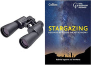 10x50 Powerful Binoculars Waterproof Optics Stargazing Set with Guide Book