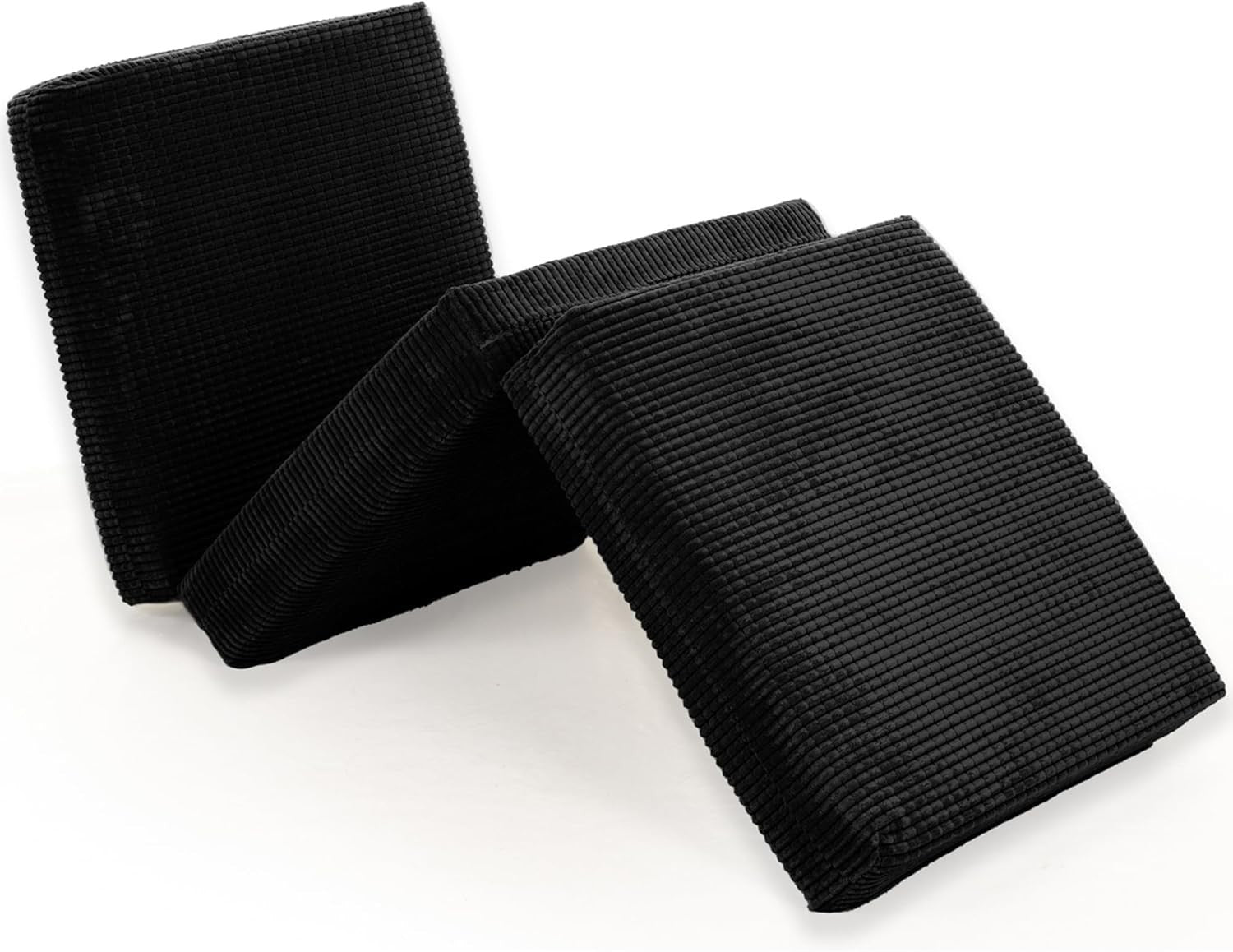 Z Bed Chair Futon Mattress Black Fold Out Single Sofa Bed Footstool Seat