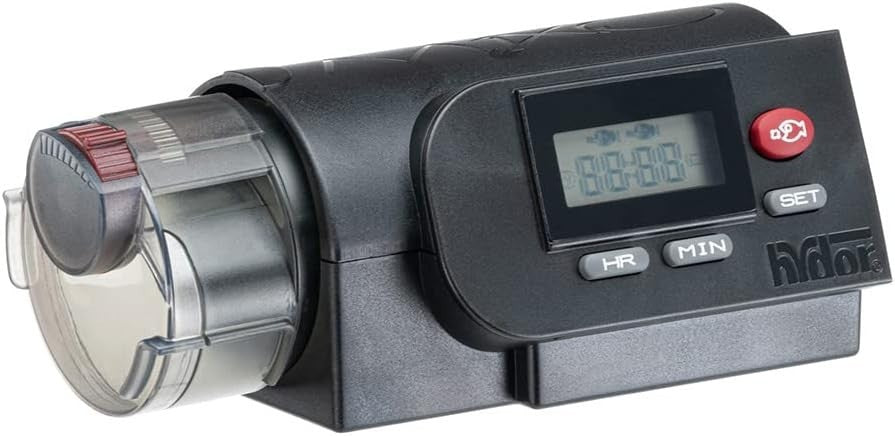 Automatic Fish Feeder 90ml Digital Aquarium Food Dispenser Timer