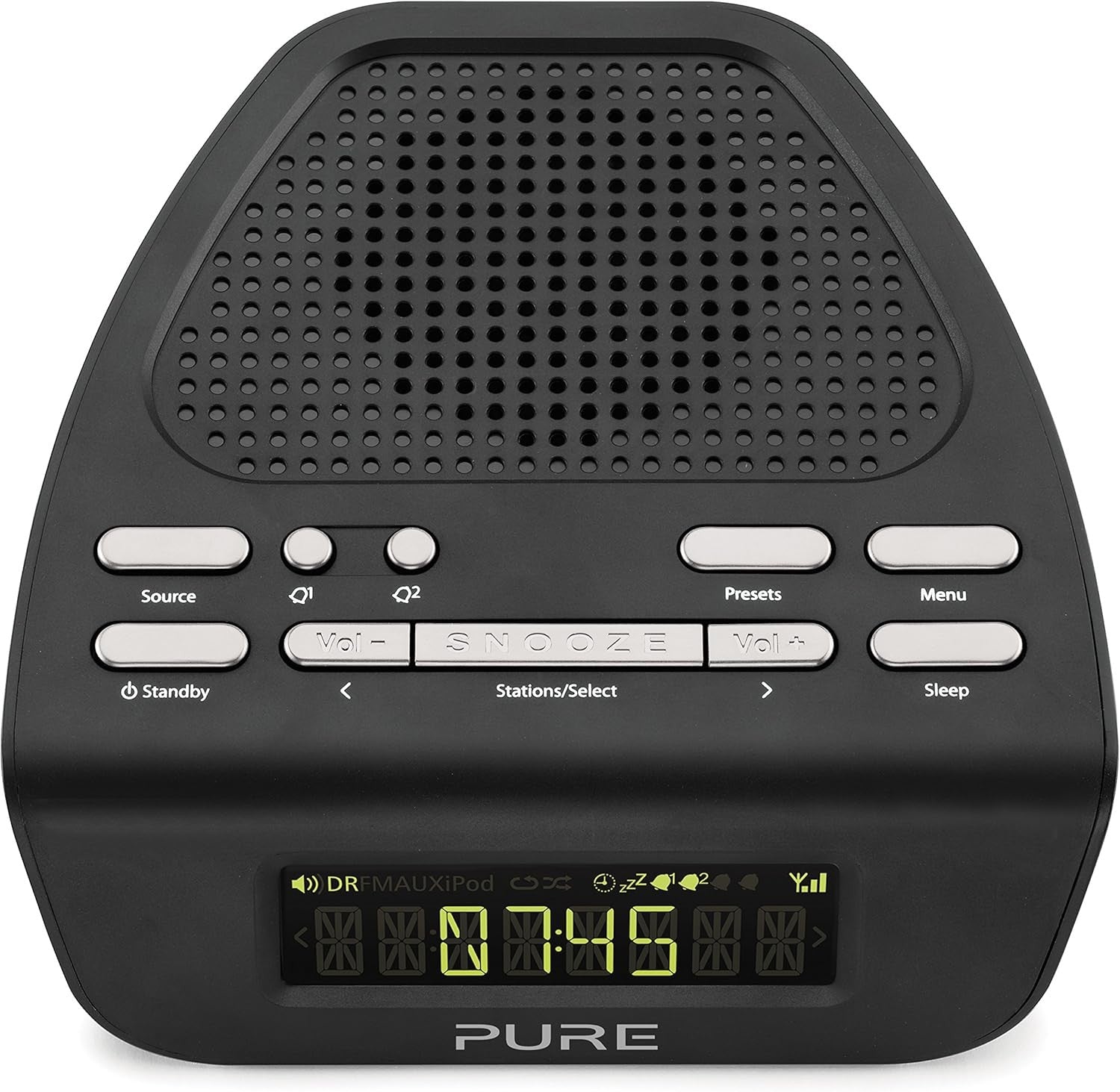 DAB Digital Radio Alarm Clock Dual Alarm Auto Dim Display Sleep Timer