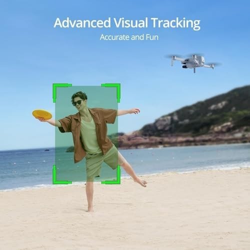 4K Drone w/ 3-Axis Gimbal 6KM Range 64Min Flight Visual Tracking Auto Return