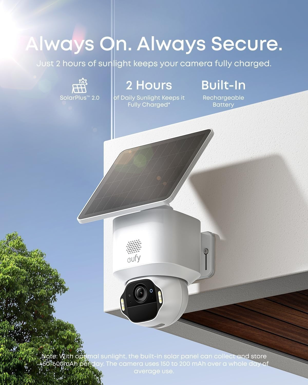 4 Cam 4K Solar Security Camera Kit PTZ AI Tracking 16TB Storage